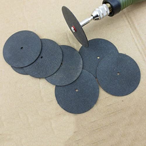 100PCS 24mm Resin Cutting Wheel Disc Blade Cut Off Set Accessory for Dremel Rotary Tool