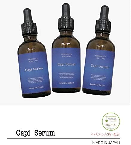 Amazon キャピキシル 5 配合 Capiserum キャピセラム 養毛 薄毛 抜け毛予防 育毛剤 男性 女性 無添加 着色料なし Capiserum 育毛 養毛用トニック エッセンス 通販
