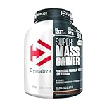 Dymatize Super Mass Gainer Rich Chocolate 2943g - Weight-Gainer Polvere + Carboidrati, Creapure Creatina, BCAA, Caseina