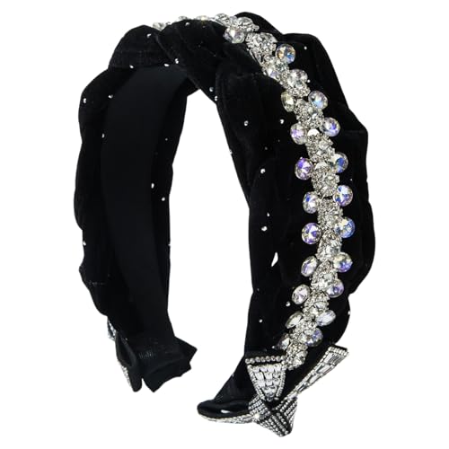 Bandeau tressé perles pour coiffure de soirée et look quotidien