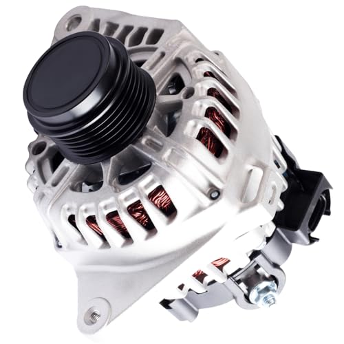 YYHHZZ Alternator Compatible with 2011-2015 Elantra 1.8L L4,2013-2017 Elantra, 2014-2016 Forte 1.8L L4, Alternator Replacement 37300-2E200, 11610N, 11610