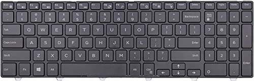 Wefly Laptop Keyboard Compatible for Vostro 15 3546 3549 3558 3559 3561 3562 3565 3568 3572 3578 P26E P39F P40F P47F P51F P63F