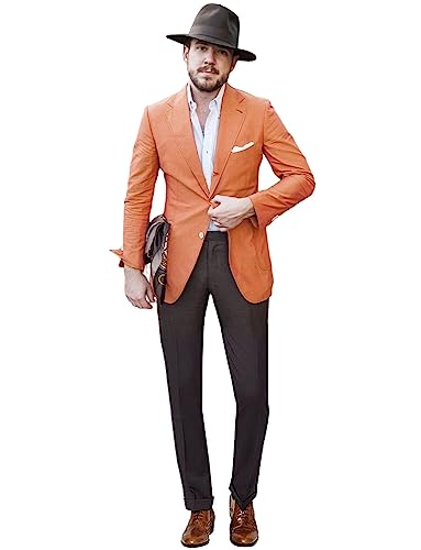 Veste et pantalon en lin homme ensemble de costume de mariage