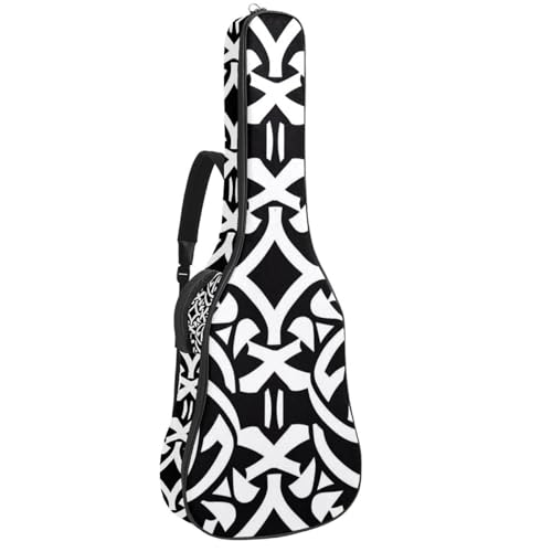 Housse guitare acoustique étanche avec éponge épaisse antichoc