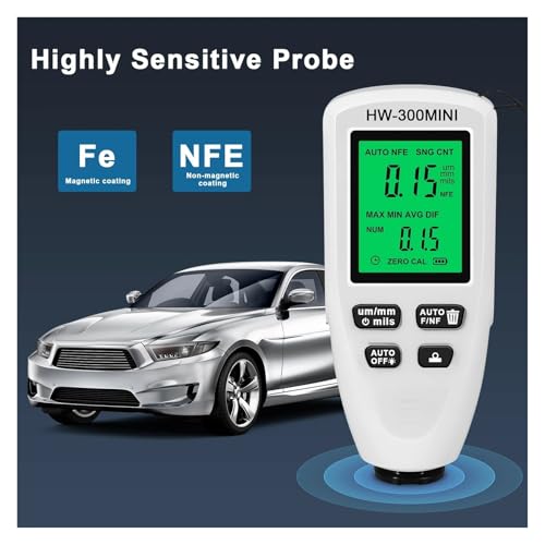 Medidor Digital Portátil de Espesor para Pintura Automotriz miniatura 3