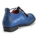TMA EYES & MAiA Womens Leather Fashion Shoes with Breathable Lace-up Low Heel with Bare Instep Casual Shoes(Blue,10)