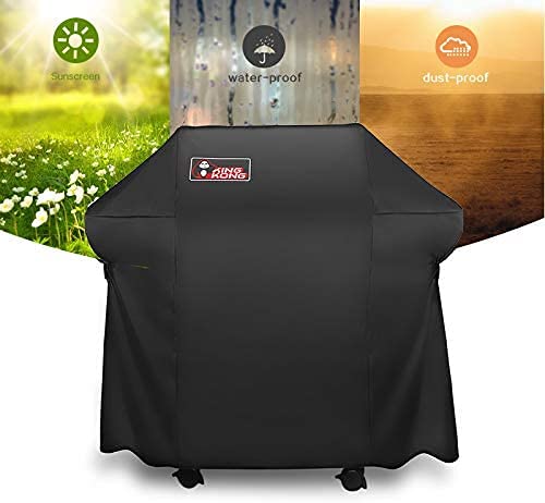 Kingkong 7106 Cover For Weber Spirit 200 And 300 Series Gas Including Grill Brush, Tongs And Thermometer #TOP5