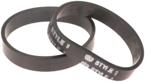 Dirt Devil Style 1 Vacuum Belt (2-Pack), 3157260001, Black