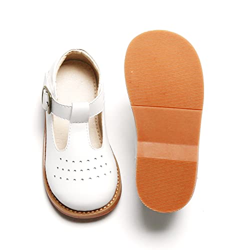 Image of Kiderence Toddler Girl Mary Jane School Uniform Dress Shoes Oxford Flats
