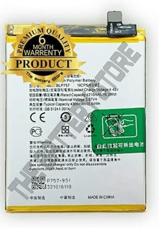 Image of Original BLP757 Battery for Realme 6 /6 Pro / 6S RMX2002 RMX2001RMX2061, RMX2063 Battery with 6 Month Warranty***(Y00000147)