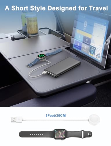 image for Amasuki 2Pack Short for Apple Watch Charger USB Magnetic Wireless Fast