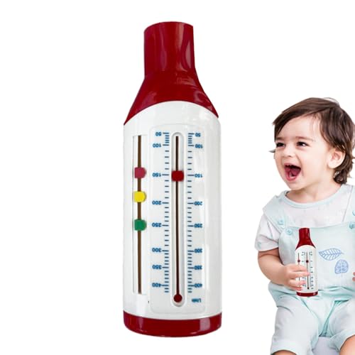 DAWCBVJQ Easy Pe-ak Flo-w Meter pour surveiller la fonction pulmonaire – Compteur de flo-w expiratoire – Système de mesure de l'haleine – Spiromètre...