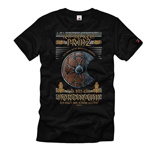 I am a nordmann vikings krigare Thor Odin medelålder T-shirt 36353