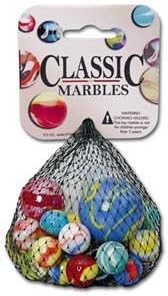 Classic Marbles by Mega Marbles 10 oz. NET Assorted Marbles