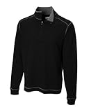 Cutter & Buck Men's Big-Tall Overtime Half Zip Overknit Sweatshirt