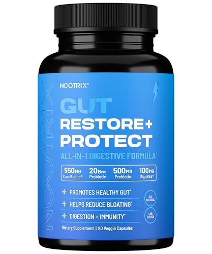 Nootrix Gut Restore + Protect Supplement | Probiotics for Gut
