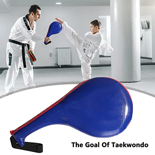Double kick pad blanc pour éviter les blessures aux pieds lors des frappes de karaté - 3