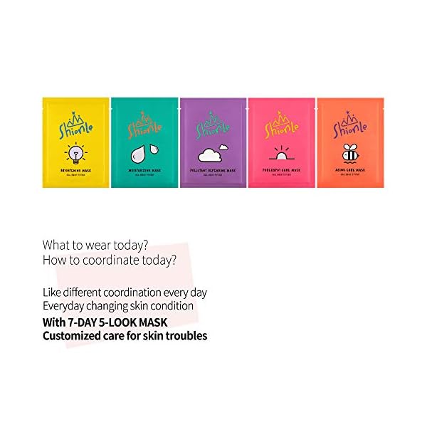 ShionLe-Face-Facial-Beauty-Skin-Care-Mask-Sheets-Moisturizing-Brightening-Aging-Care-Pore-Spot-Care-Pollutant-Defending-5-Different-Sheets-5-Nutritional-Skin-Care ShionLe Face Facial Beauty Skin Care Mask Sheets | Moisturizing | Brightening | Aging Care | Pore & Spot Care | Pollutant Defending | 5 Different Sheets | 5 Nutritional Skin Care (COMBO)