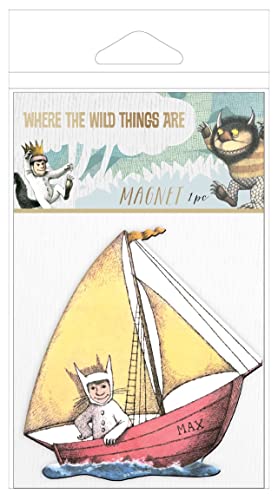Imán decorativo Paper House Productions Max's Boat 3 pulgadas miniatura 3