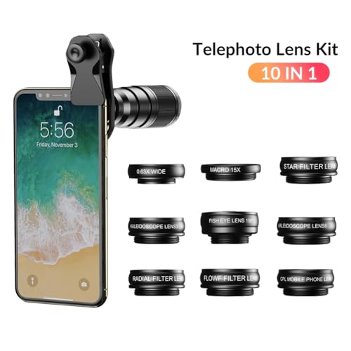 Kit de lentes para teléfono móvil Suoumwa para fotos de viajes y paisajes con gran angular 7