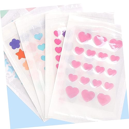 5 Folhas Adesivo Flores Rosa Toupeira Remoção De Manchas Suprimentos De Remoção De Toupeira Suprimen