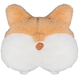 Corgi Butt Tissue Holder： Dog Tissue Holder Cartoon Animal Tissue Box - Hanging Car Tissue Box Soft Animals Tissue Box Cover for Car Office Bedroom Restaurant