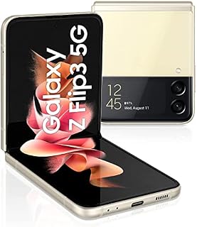 Samsung Galaxy Z Flip3 5G 128GB - Cream - Unlocked (Renewed)