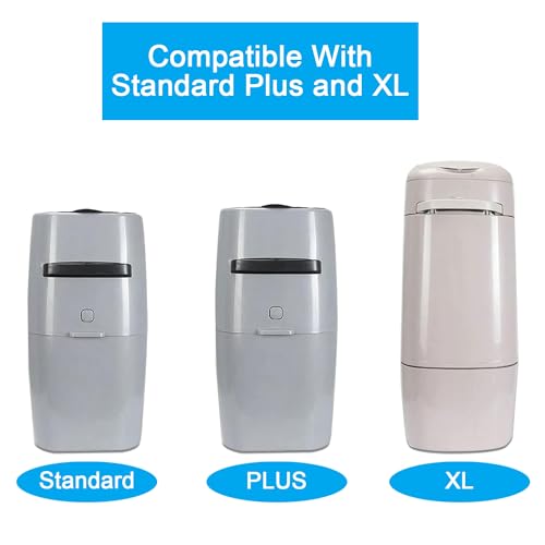 Cartuchos de recarga de areia para gatos compatíveis com pacotes Genie Cat Litter Standard,Plus e XL