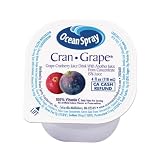 Ocean Spray Cran-Grape Juice Cups 4 Ounce (Pack of 48)
