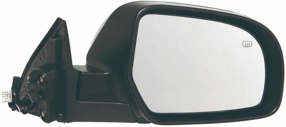 For Subaru Outback 2012 2013 2014 Door Mirror Passenger Side | Power | Heated | Textured | Replacement For 91036AJ14B, 91054AJ14A | SU1321138