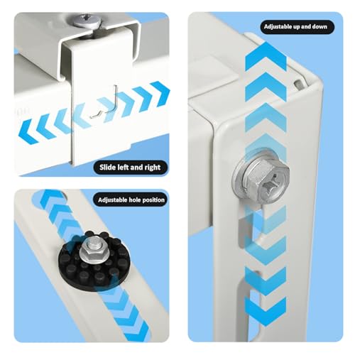 Universal Heavy Duty Anti- Vibration Klimaanlage Halterung für Zentral- und Mini- Split- Systeme, Bodenmontageständer-3