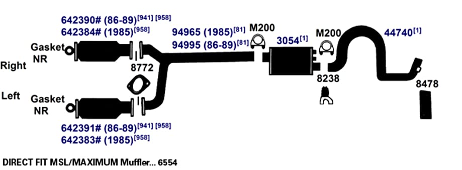Image of AP Exhaust Products 94995 Exhaust Pipe