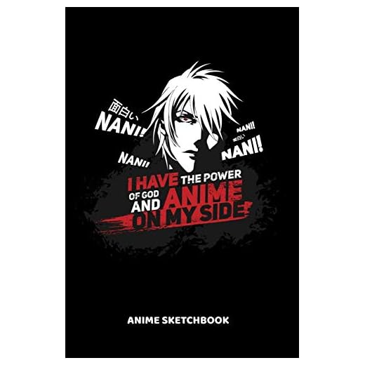 I Have The Power Of God And Anime On My Side Nani Anime Sketchbook: I Have The Power Of God And Anime On My Side Nani Sketchbook: 6x9 A5 Anime Manga ... Journal For Art Students Teacher Professor