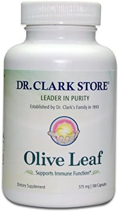 Olive Leaf, 375 mg 100 Capsules
