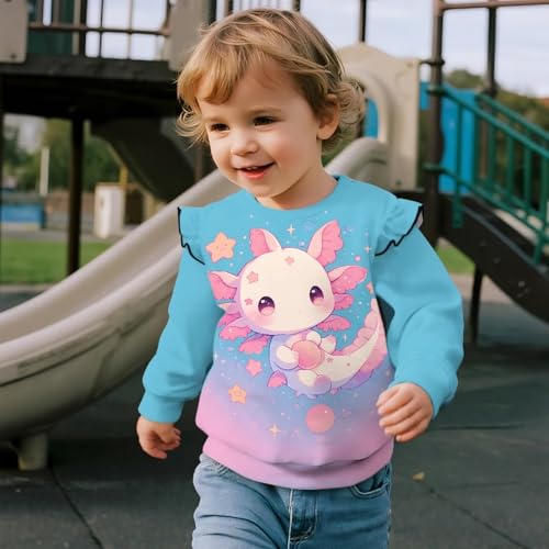 Baby Girl Outfits Casual Sweatshirt Long Sleeve Hoodies Cute Printed Baby Toddler Fall Comfy Clothes3