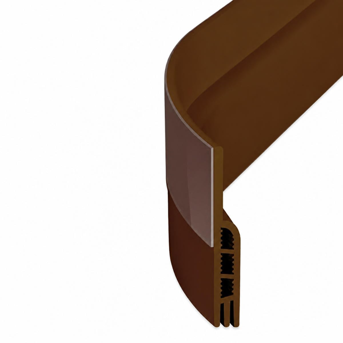 Jmgdj Brown Door Draft Stopper Under Door Draft Blocker Insulator Door Sweep Weather Stripping Noise Stopper Strong Adhesive