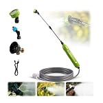 Battery Powered Sprayer Wand 29" Electric Sprayer with 16ft Hose
