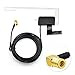 Eightwood Antenna DAB Antenna Autoradio DAB+ Adattatore SMB Digtial cavo autoradio con supporto in vetro da 3m 9.8ft per Blaupunkt Pioneer Clarion Kenwood Alpine