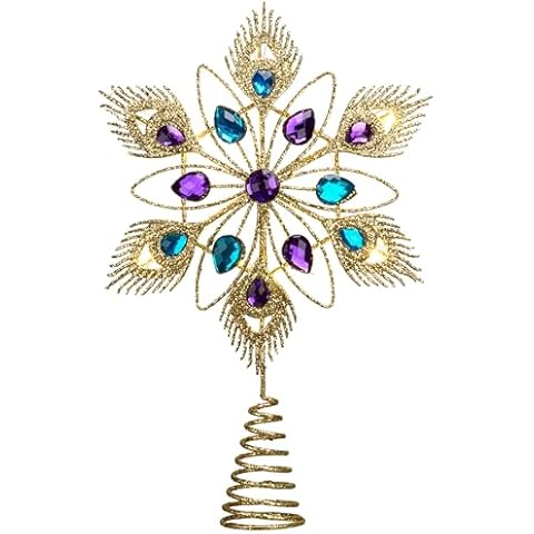 Valery Madelyn Lighted Star Tree Topper Cover