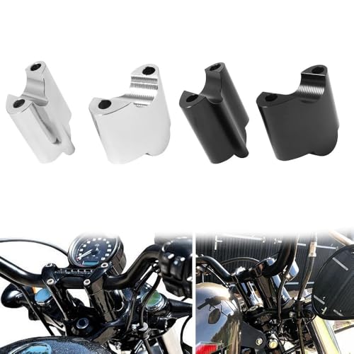 Abrazadera manillar motocicleta adaptador extensión elevador torretas dirección Sportster XL1200X 2