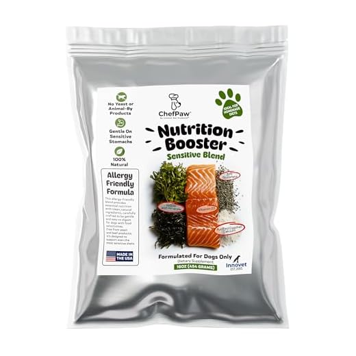 ChefPaw Sensitive Blend Nutrition Booster for Dogs – Hypoallergenic Multivitamin Powder with Essential Nutrients – Natural Supplement for Fresh & Homemade Food – Ideal for Allergies & Sensitivities