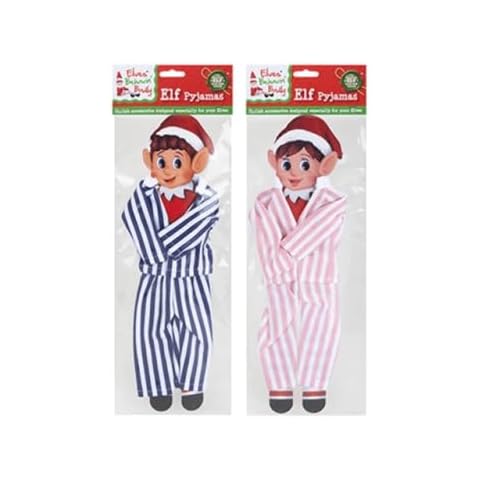 Elves Behavin' Badly - Christmas Elf Pyjamas Dress Up - 1 Chosen at Random Cover