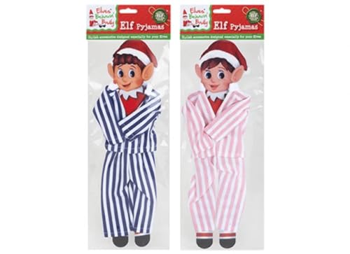Elves Behavin Badly - Christmas Elf Pyjamas Dress Up - 1 At Random