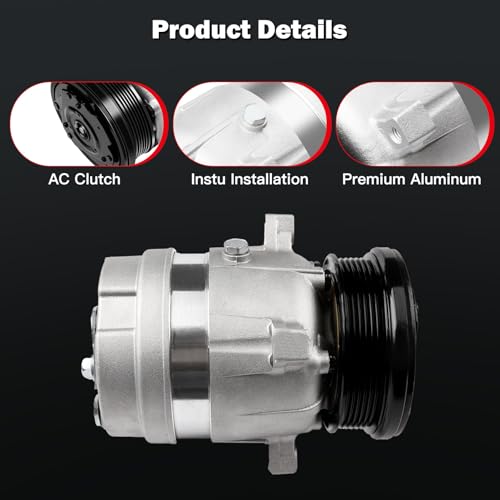 Image of Air Conditioning Compressor for GMC Sonoma for Isuzu Hombre 2.2L 1998-2003