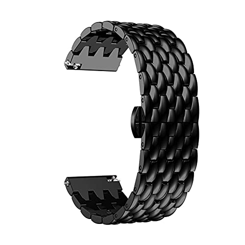 Bracelet de montre en acier inoxydable élégant et durable pour hommes et femmes