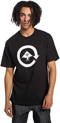 LRG mens Lrg Cycle Logo Graphic T-shirt T Shirt, Black, Large US