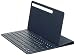 Samsung Book Cover Keyboard Slim EF-DT730 für das Galaxy Tab S7+ | Tab S7 FE, Black, 12,4 Zoll