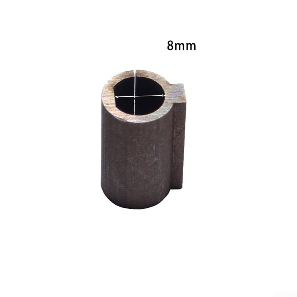 Per riduttore a vite senza fine compatibile RV030 adattatore manicotto albero per 6 alberi motore da 35 mm o 8 mm (8 mm)