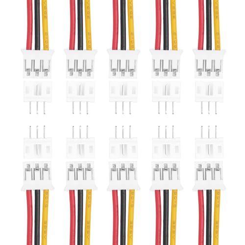 MECCANIXITY 10 conector macho PH 2.0mm 3 pines miniatura 1