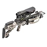TenPoint Flatline 460 Oracle X Crossbow - 460 FPS - Fastest Compact Crossbow on The Market - Includes Burris Oracle X Rangefinding Scope, ACUslide Cocking & De-Cocking System & 6 EVO-X 16 Arrows